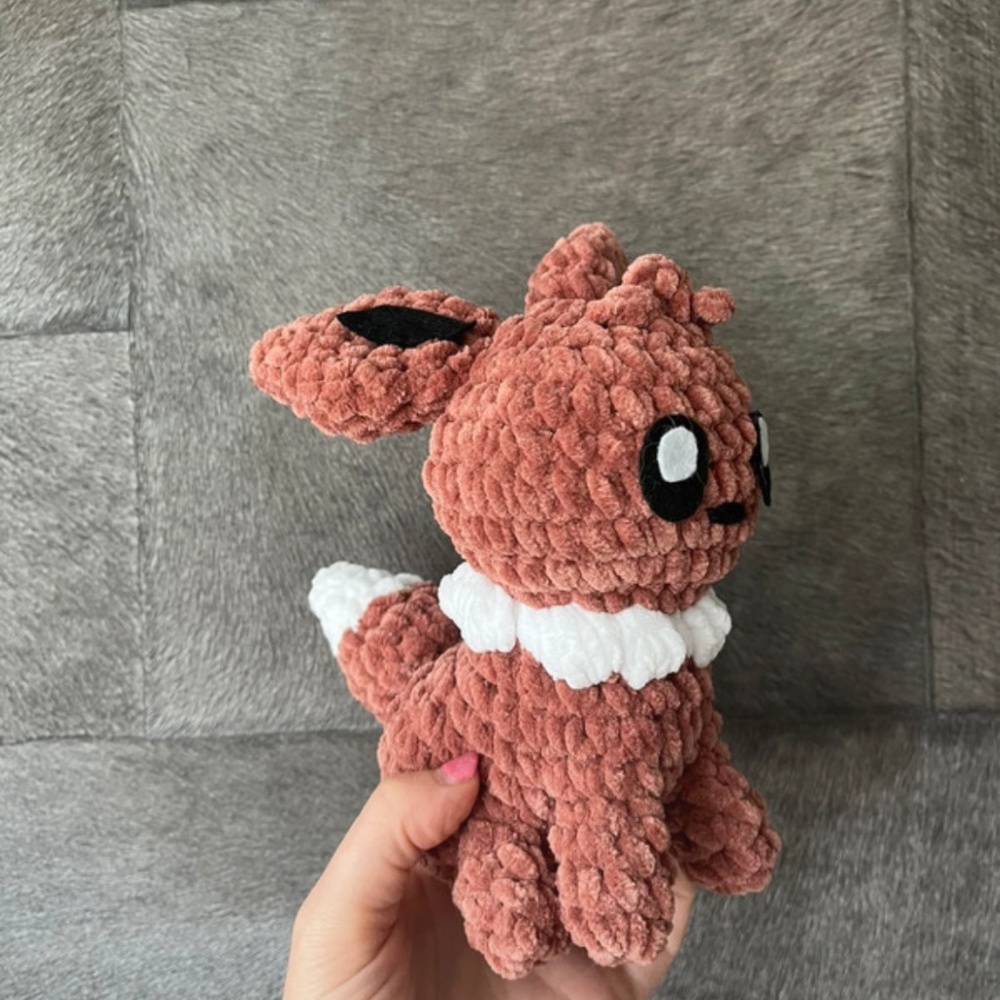Eevee - Pokemon | Handmade Crochet Stuffed Animal